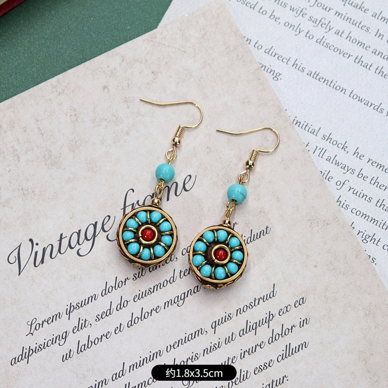 Wholesale Exotic Vintage Alloy Earrings